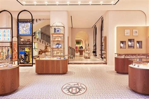 Hermes store in milan Italy